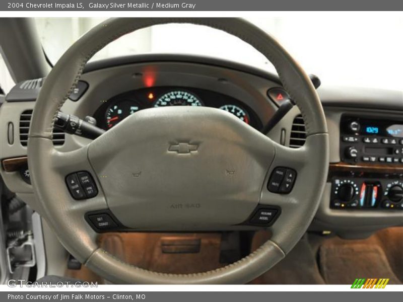Galaxy Silver Metallic / Medium Gray 2004 Chevrolet Impala LS