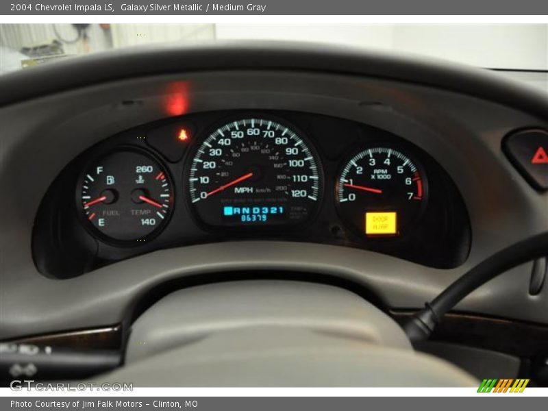 Galaxy Silver Metallic / Medium Gray 2004 Chevrolet Impala LS