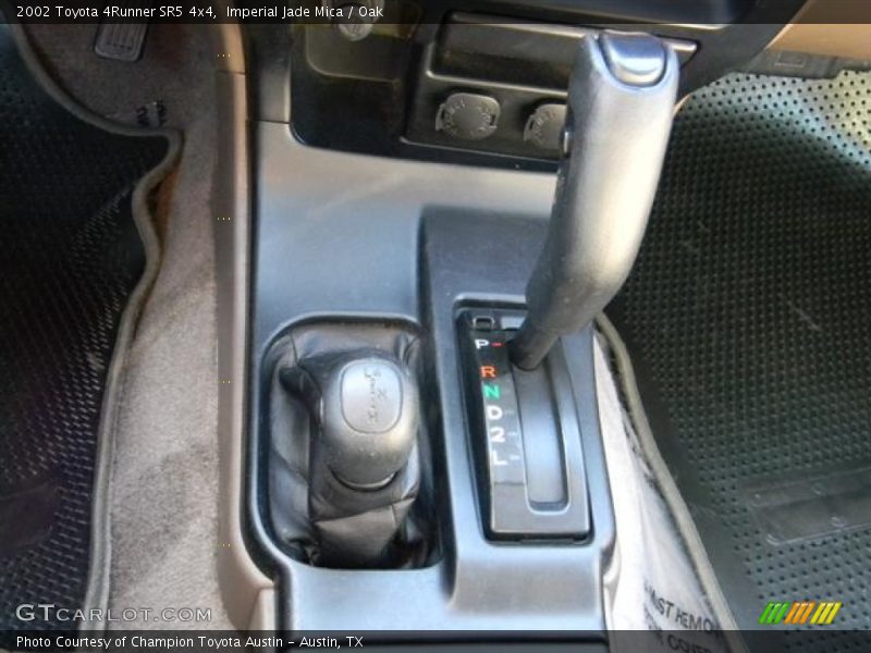 Imperial Jade Mica / Oak 2002 Toyota 4Runner SR5 4x4