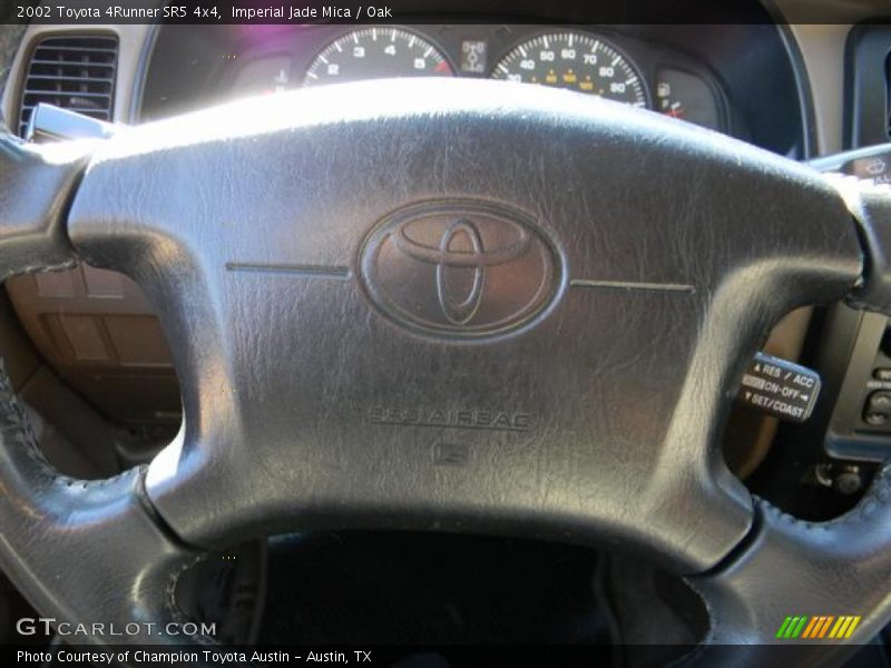 Imperial Jade Mica / Oak 2002 Toyota 4Runner SR5 4x4