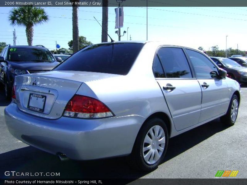 Cool Silver Metallic / Gray 2006 Mitsubishi Lancer ES