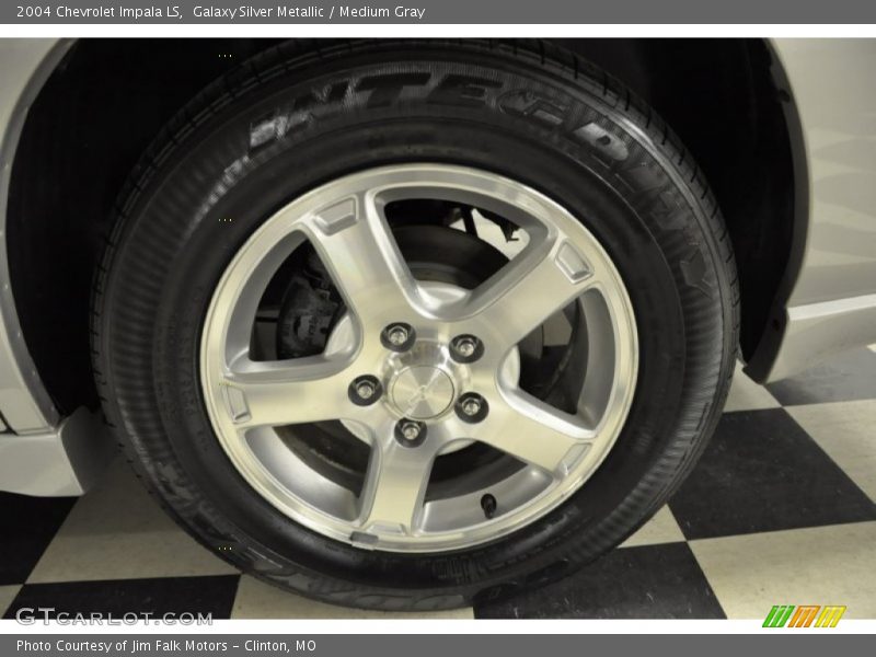 Galaxy Silver Metallic / Medium Gray 2004 Chevrolet Impala LS