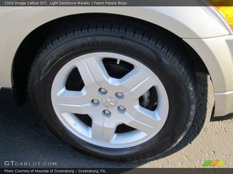 Light Sandstone Metallic / Pastel Pebble Beige 2009 Dodge Caliber SXT