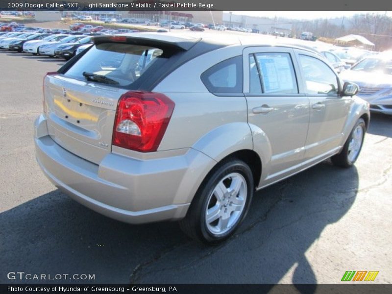 Light Sandstone Metallic / Pastel Pebble Beige 2009 Dodge Caliber SXT