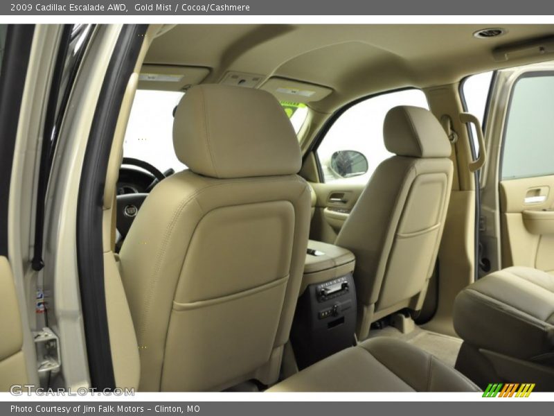 Gold Mist / Cocoa/Cashmere 2009 Cadillac Escalade AWD