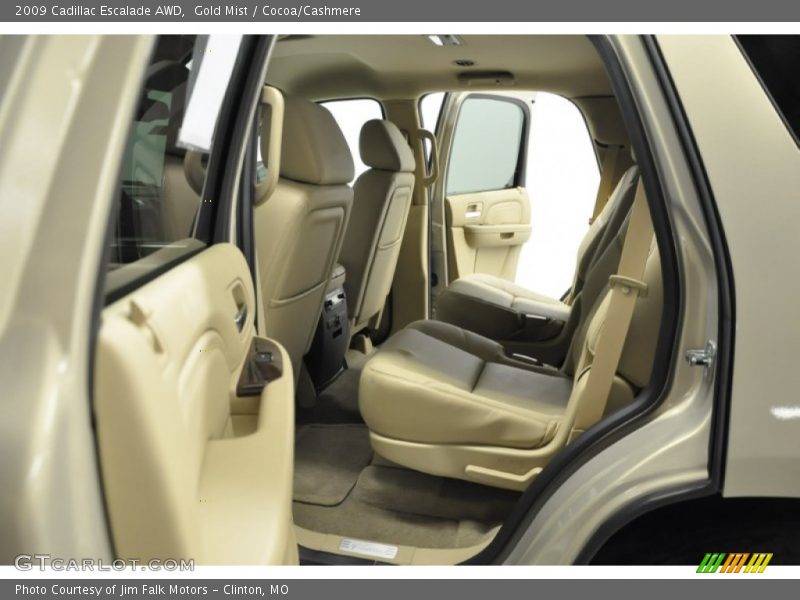 Gold Mist / Cocoa/Cashmere 2009 Cadillac Escalade AWD