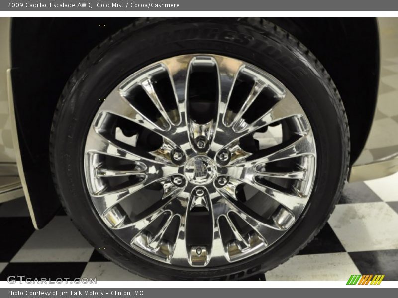  2009 Escalade AWD Wheel