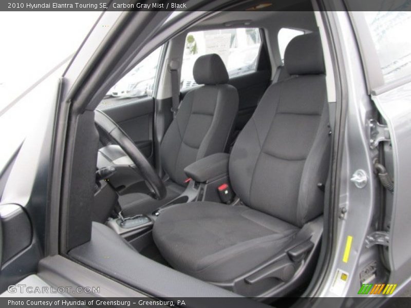  2010 Elantra Touring SE Black Interior