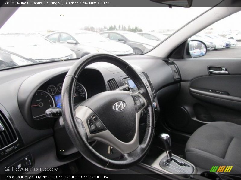 Carbon Gray Mist / Black 2010 Hyundai Elantra Touring SE