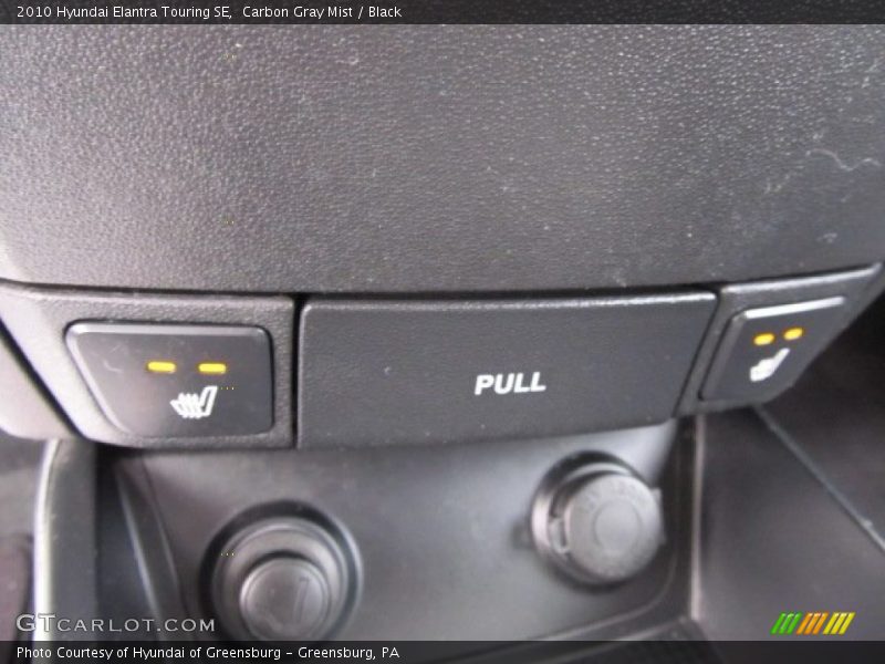 Carbon Gray Mist / Black 2010 Hyundai Elantra Touring SE