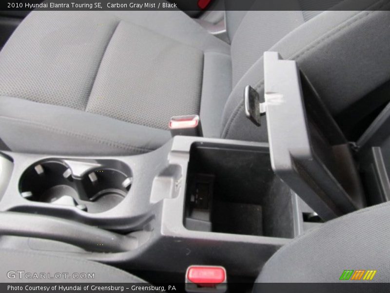 Carbon Gray Mist / Black 2010 Hyundai Elantra Touring SE