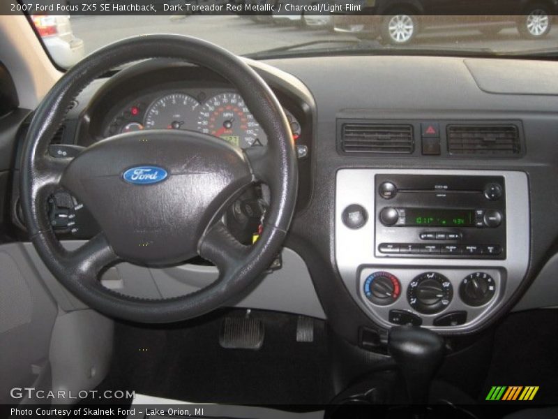 Dark Toreador Red Metallic / Charcoal/Light Flint 2007 Ford Focus ZX5 SE Hatchback