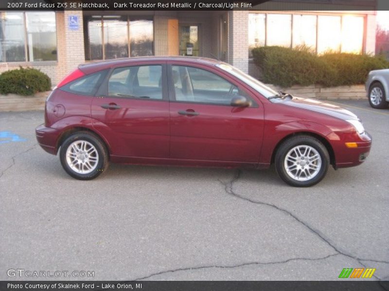 Dark Toreador Red Metallic / Charcoal/Light Flint 2007 Ford Focus ZX5 SE Hatchback