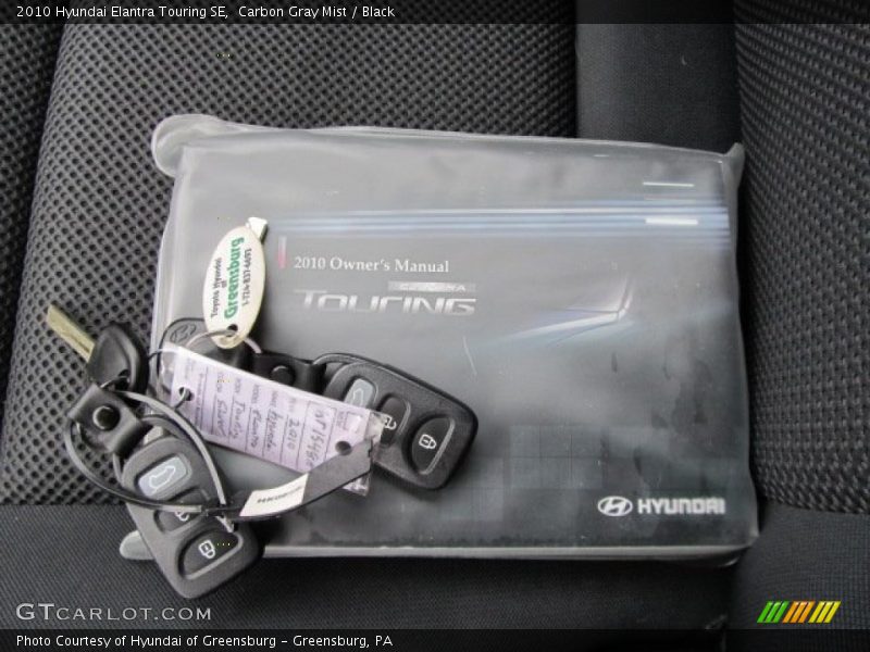 Books/Manuals of 2010 Elantra Touring SE