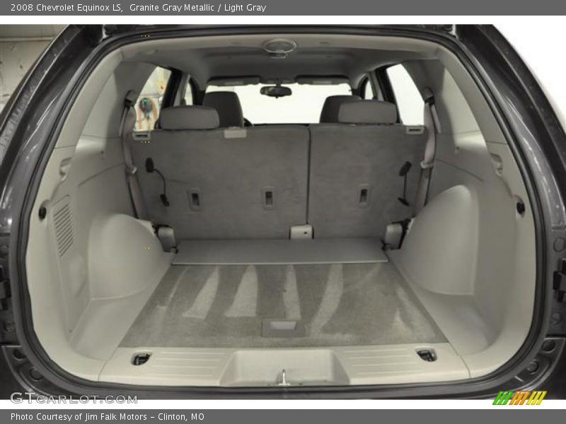Granite Gray Metallic / Light Gray 2008 Chevrolet Equinox LS