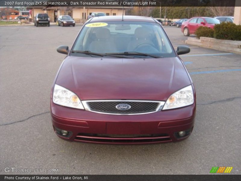 Dark Toreador Red Metallic / Charcoal/Light Flint 2007 Ford Focus ZX5 SE Hatchback