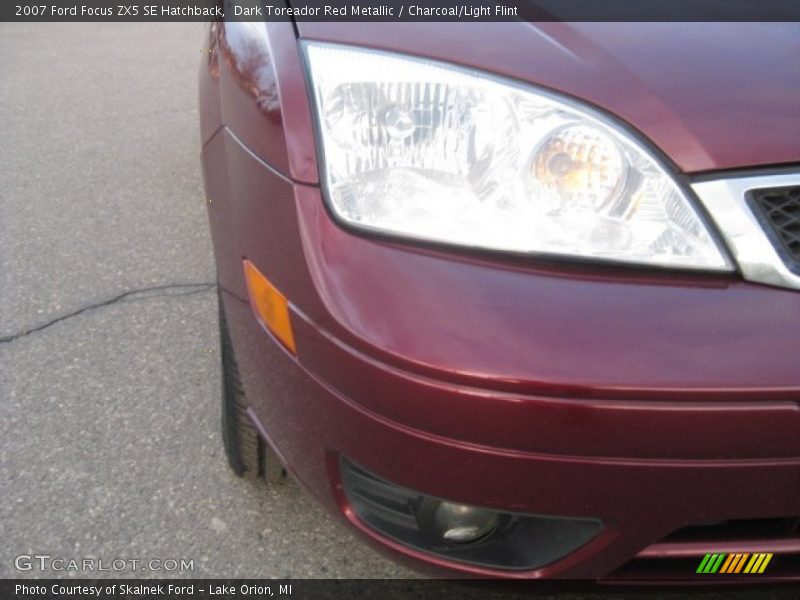 Dark Toreador Red Metallic / Charcoal/Light Flint 2007 Ford Focus ZX5 SE Hatchback