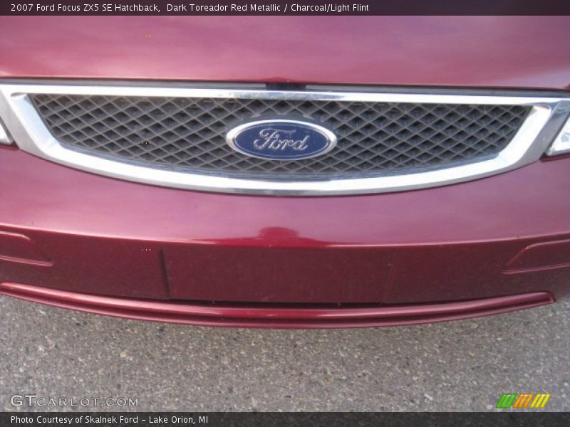 Dark Toreador Red Metallic / Charcoal/Light Flint 2007 Ford Focus ZX5 SE Hatchback