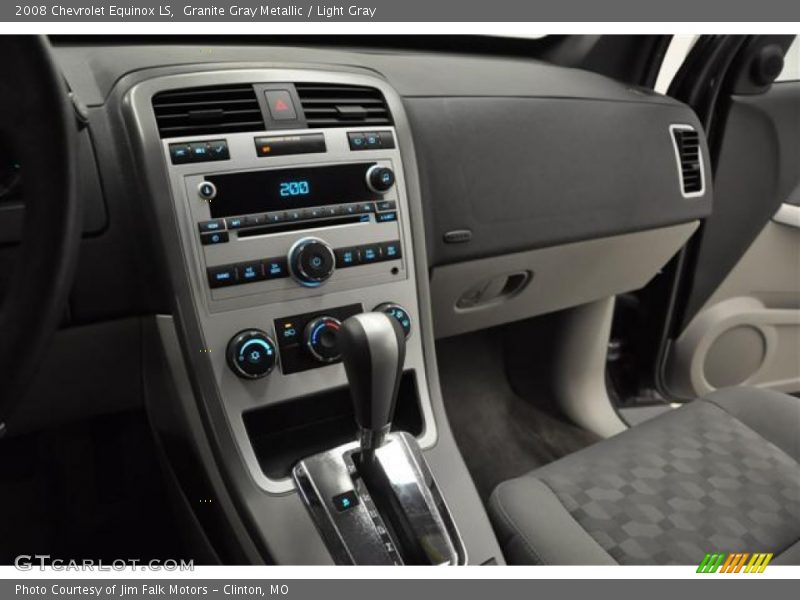 Granite Gray Metallic / Light Gray 2008 Chevrolet Equinox LS