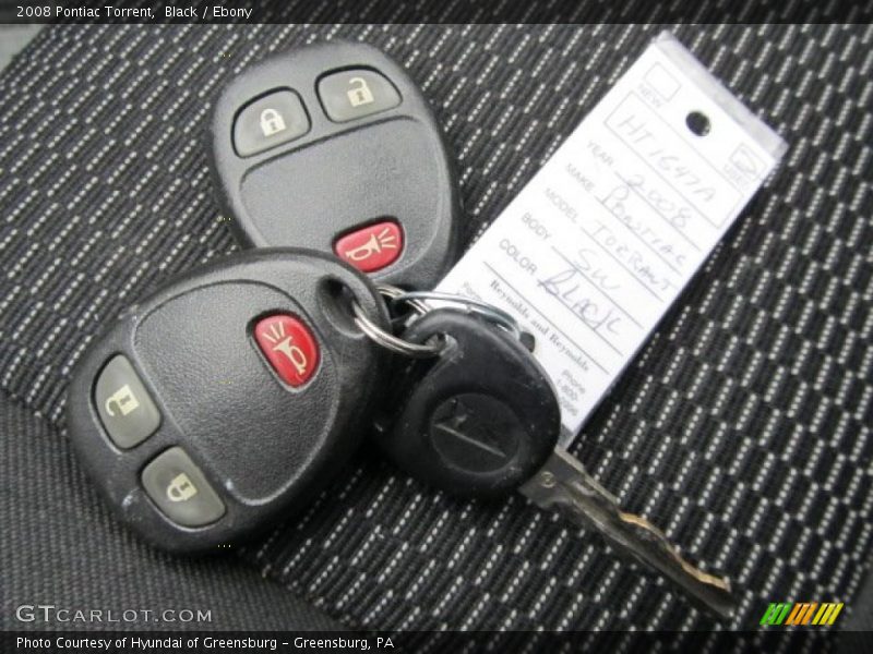Black / Ebony 2008 Pontiac Torrent