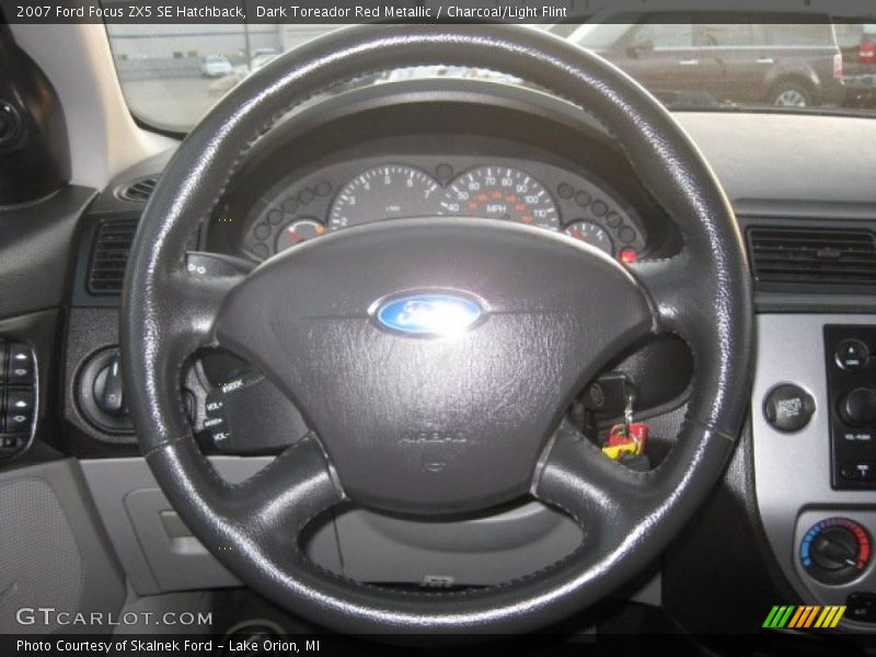 Dark Toreador Red Metallic / Charcoal/Light Flint 2007 Ford Focus ZX5 SE Hatchback