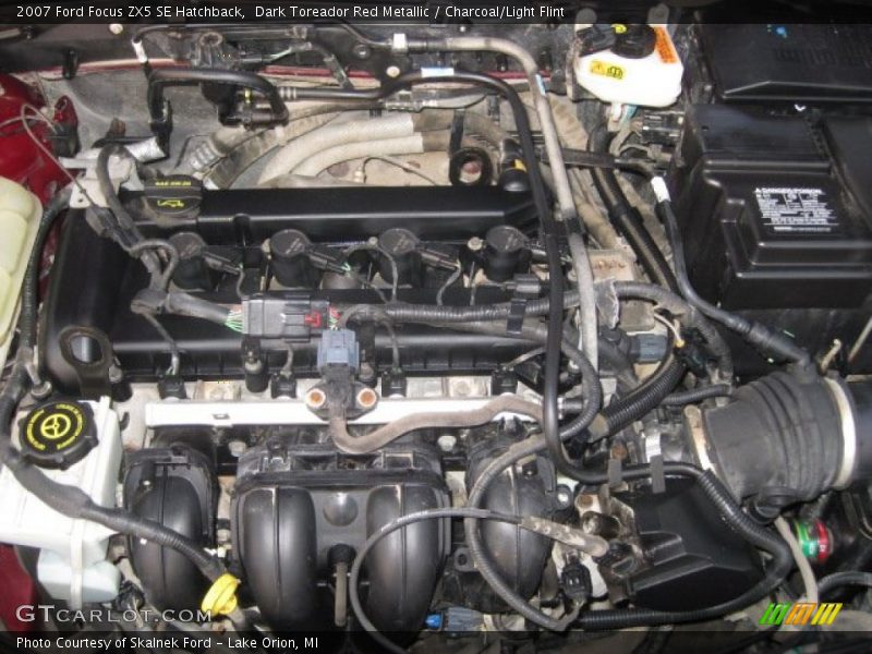 Dark Toreador Red Metallic / Charcoal/Light Flint 2007 Ford Focus ZX5 SE Hatchback