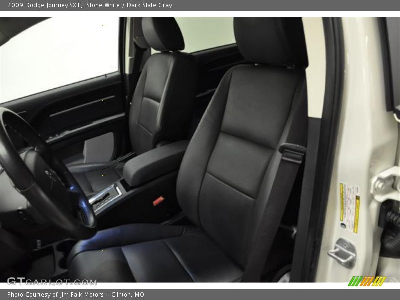 Stone White / Dark Slate Gray 2009 Dodge Journey SXT
