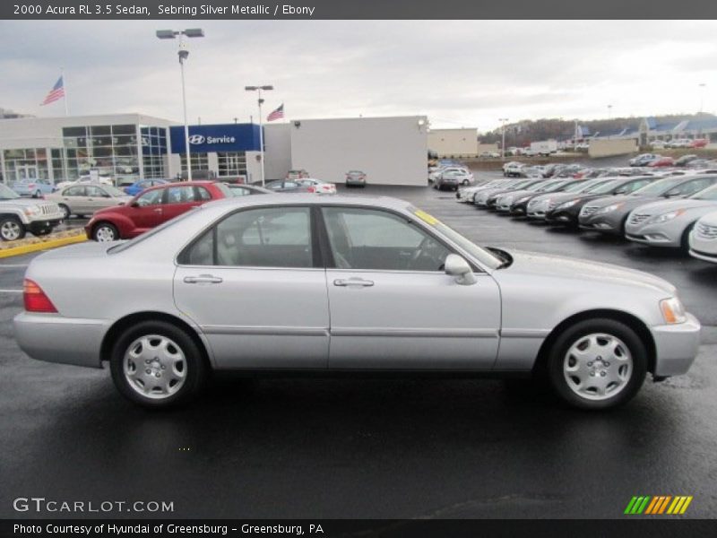 Sebring Silver Metallic / Ebony 2000 Acura RL 3.5 Sedan