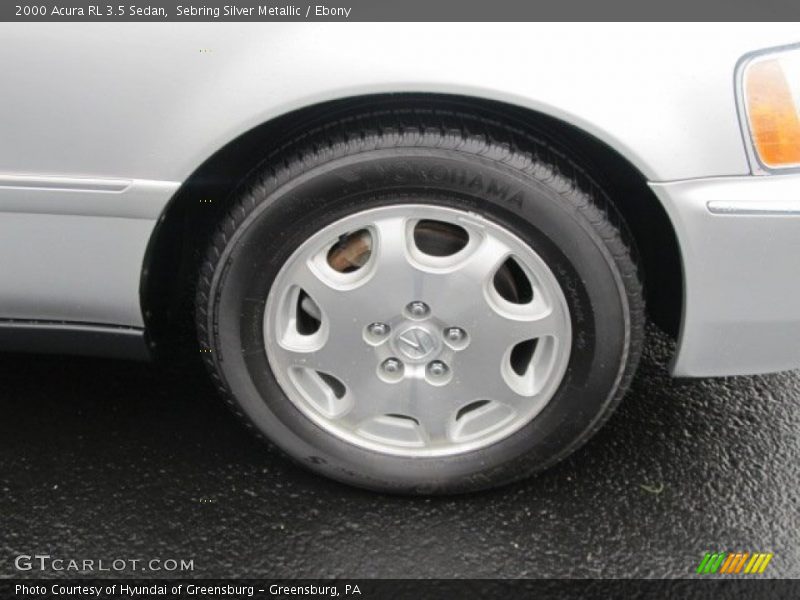 Sebring Silver Metallic / Ebony 2000 Acura RL 3.5 Sedan