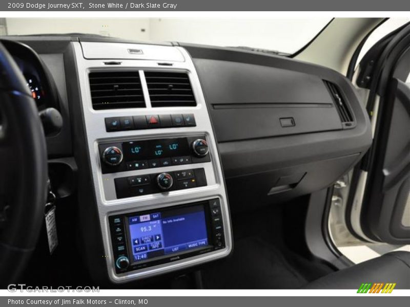 Stone White / Dark Slate Gray 2009 Dodge Journey SXT