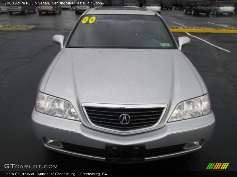 Sebring Silver Metallic / Ebony 2000 Acura RL 3.5 Sedan