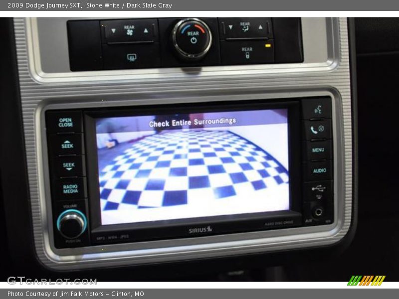 Stone White / Dark Slate Gray 2009 Dodge Journey SXT