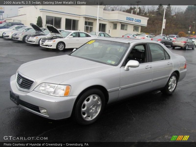 Sebring Silver Metallic / Ebony 2000 Acura RL 3.5 Sedan