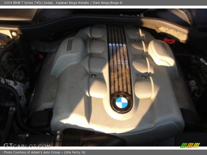 Kalahari Beige Metallic / Dark Beige/Beige III 2004 BMW 7 Series 745Li Sedan
