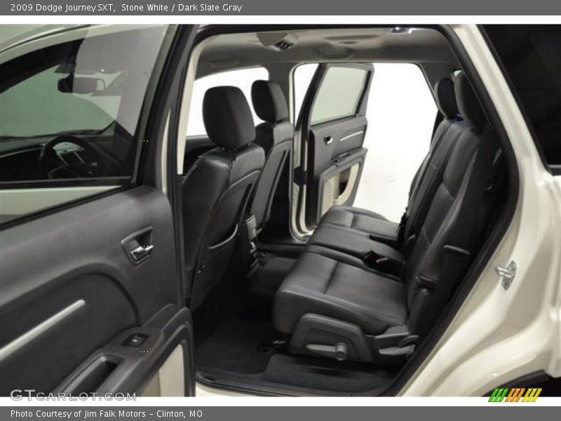 Stone White / Dark Slate Gray 2009 Dodge Journey SXT