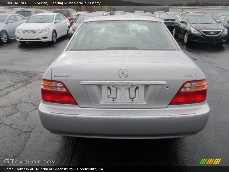 Sebring Silver Metallic / Ebony 2000 Acura RL 3.5 Sedan