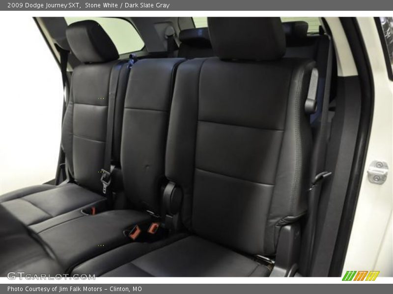 Stone White / Dark Slate Gray 2009 Dodge Journey SXT