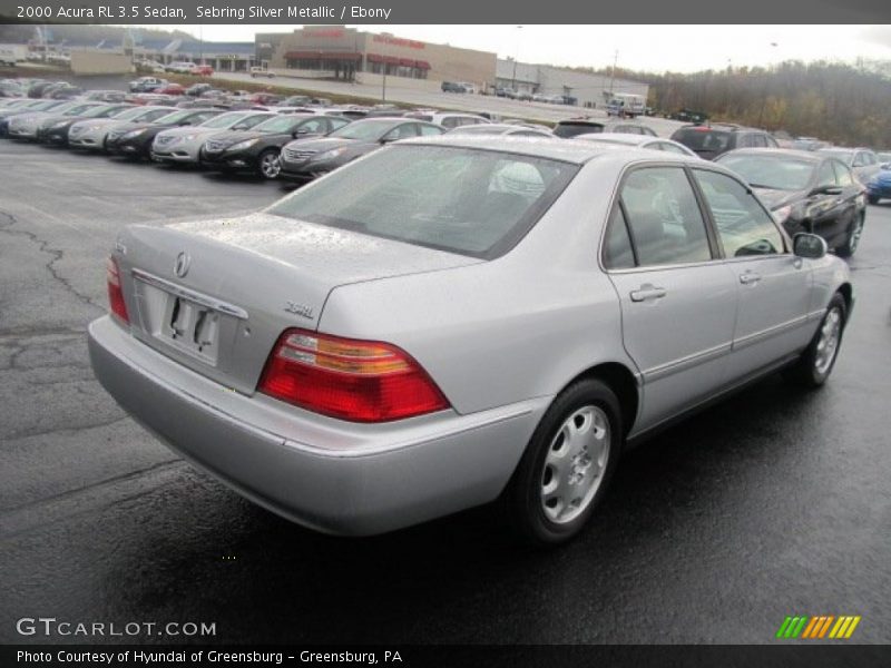 Sebring Silver Metallic / Ebony 2000 Acura RL 3.5 Sedan