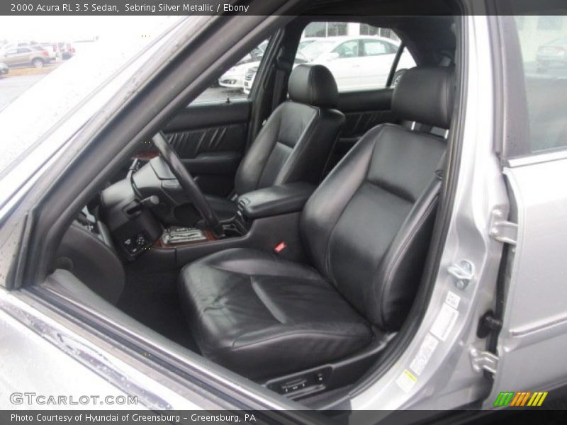  2000 RL 3.5 Sedan Ebony Interior