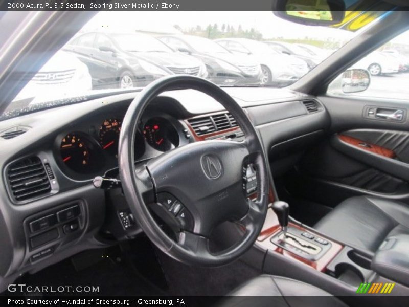 Sebring Silver Metallic / Ebony 2000 Acura RL 3.5 Sedan