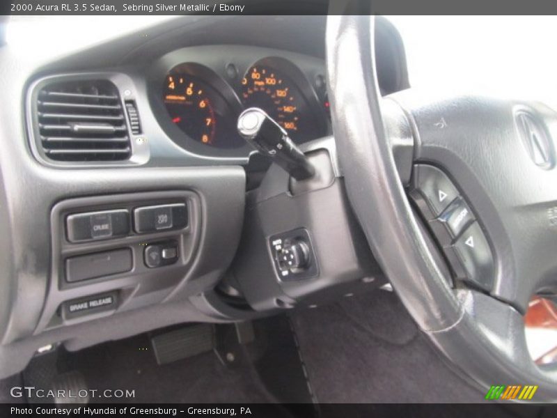 Sebring Silver Metallic / Ebony 2000 Acura RL 3.5 Sedan