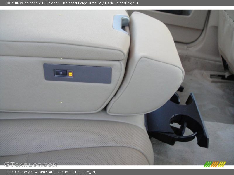 Kalahari Beige Metallic / Dark Beige/Beige III 2004 BMW 7 Series 745Li Sedan
