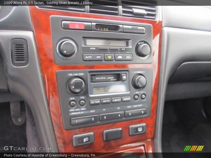 Sebring Silver Metallic / Ebony 2000 Acura RL 3.5 Sedan