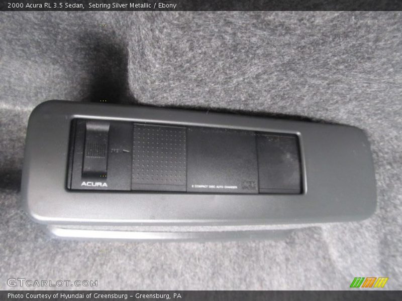 Sebring Silver Metallic / Ebony 2000 Acura RL 3.5 Sedan