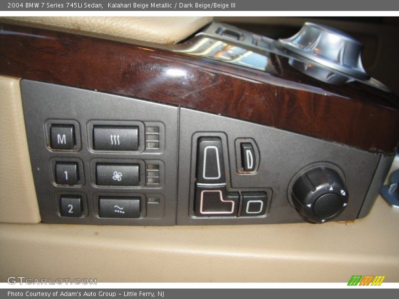 Kalahari Beige Metallic / Dark Beige/Beige III 2004 BMW 7 Series 745Li Sedan