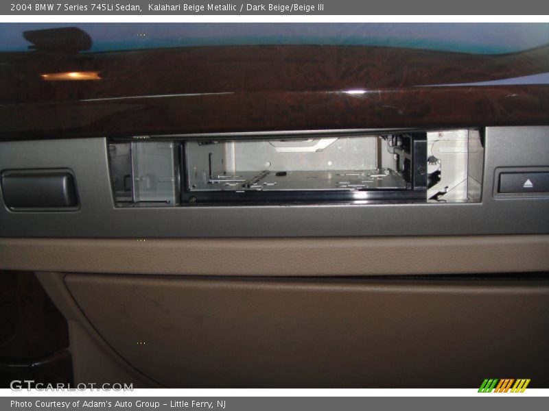 Kalahari Beige Metallic / Dark Beige/Beige III 2004 BMW 7 Series 745Li Sedan