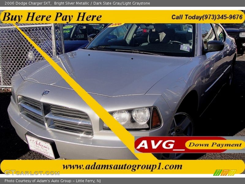 Bright Silver Metallic / Dark Slate Gray/Light Graystone 2006 Dodge Charger SXT