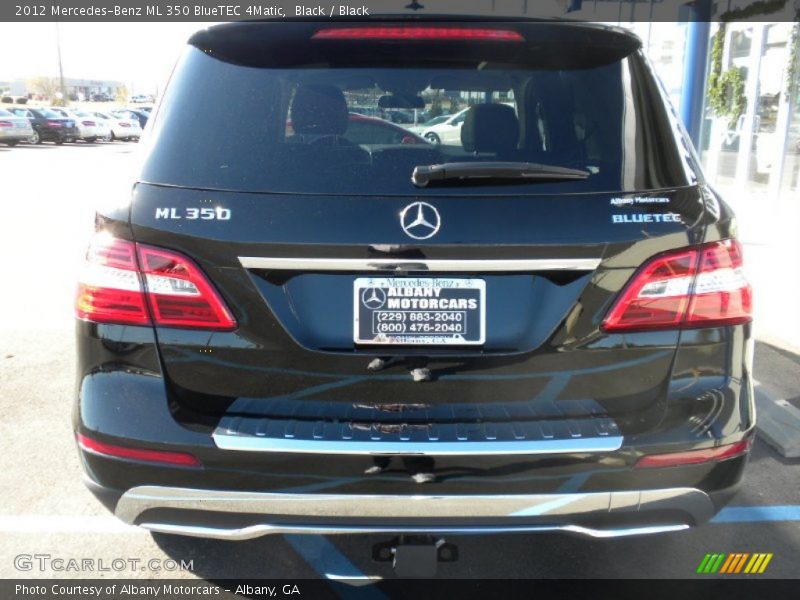 Black / Black 2012 Mercedes-Benz ML 350 BlueTEC 4Matic