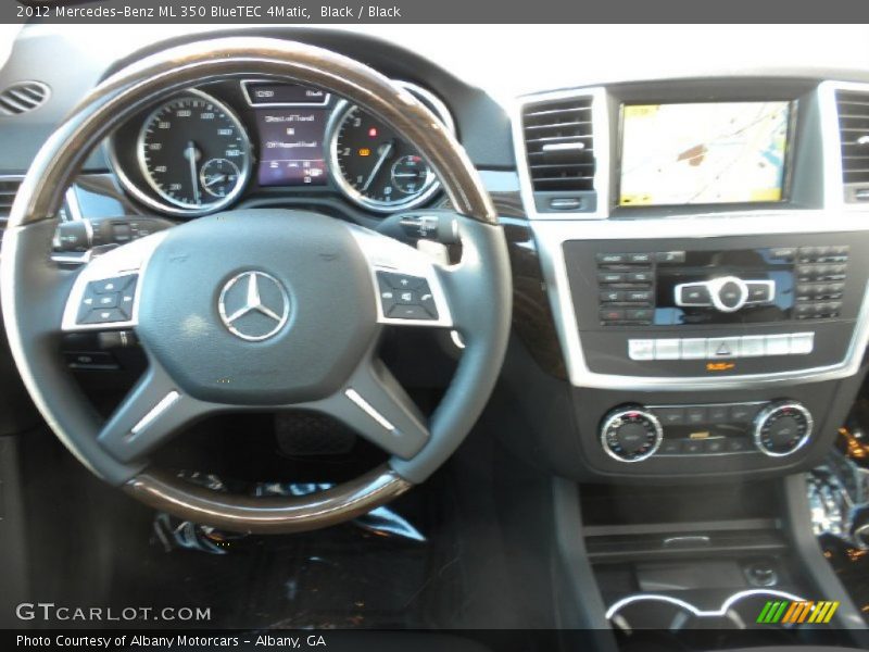 Black / Black 2012 Mercedes-Benz ML 350 BlueTEC 4Matic