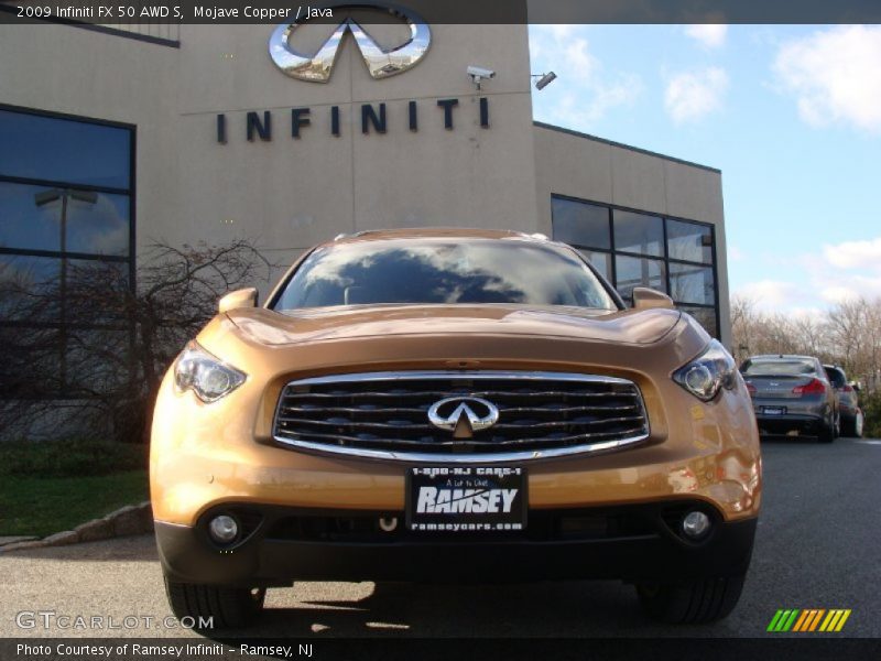 Mojave Copper / Java 2009 Infiniti FX 50 AWD S